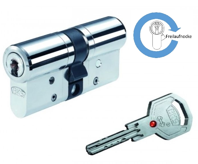 BKS Janus 46 Doppelzylinder mit Freilauf