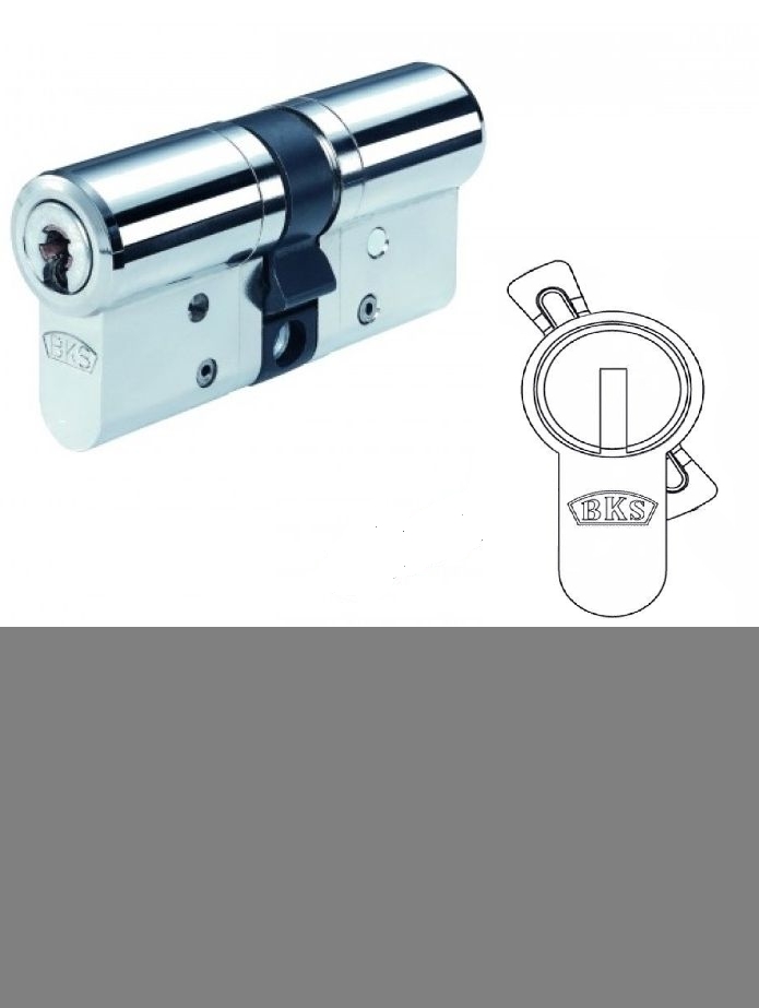 BKS Janus 46 Doppelzylinder mit Biffarnocke