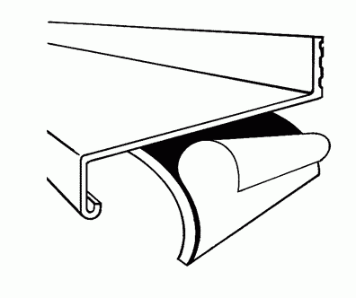Antidröhn, Bänder und Dichtungen