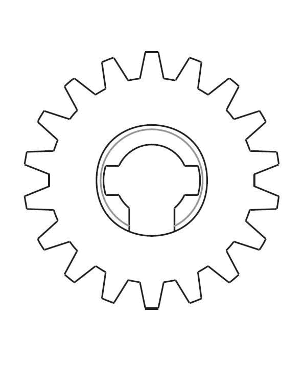 18 Zähne